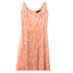 Delicate Dress with Flower Decor